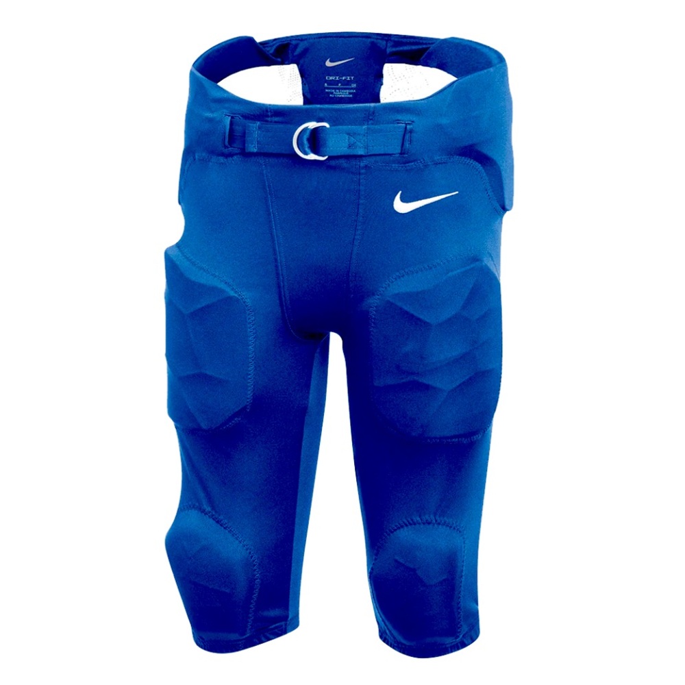 NWT Boys Nike Dri Fit Blue Football Pants - Picture 1 of 5